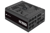 Virtalähde - Corsair HX1000i (2023) Virtalähde - 1000 Watt - 140 mm - ATX 3.1 - 80 Plus Platina sertifioitu - CP-9020259-EU