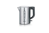 Vedenkeitin - SEVERIN Vedenkeitin Mini travel - WK 3647 - Harjattu ruostumaton teräs / musta - 1100 W - 3646