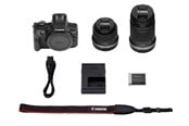 Kamerat - Canon EOS R100 + RF-S 18–45MM IS STM + RF-S 55-210MM F5-7.1 IS STM - 6052C023