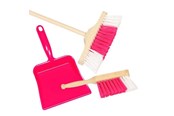 Roolileikit - Goki Broom Dustpan & Tin Pink - 15430