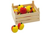 Puulelut - Goki Wooden Apples in Box 10pcs. - 51665