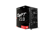 Näytönohjaimet - XFX Radeon RX 7600 Speedster SWFT 210 Core - 8GB GDDR6 RAM - Näytönohjaimet - RX-76PSWFTFY