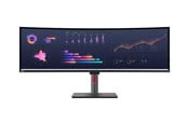 Näyttö - 49" Lenovo ThinkVision P49w-30 - 5120x1440 - 60Hz - IPS - 100W USB-C - KVM switch - 63DBRAT1EU