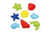 Ulkoleikit - Ecoiffier Underwater World Sand Shapes 8pcs. - 630
