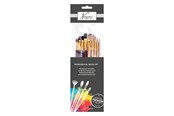 Luovat leikit - Nassau Professional Brush Set 10pcs. - AR0802/20GE
