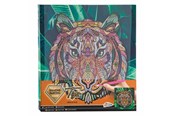 Luovat leikit - Grafix Canvas Diamond Painting Tiger 30x30cm - 260008