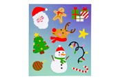 Luovat leikit - LG-Imports Stickers Christmas - 8562