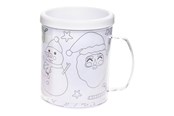 Luovat leikit - LG-Imports Color your own Mug Christmas - 8215
