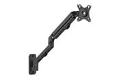 Näytön kiinnitys - Gembird MA-WA1-02 mounting kit - adjustable arm - for flat panel - up to 7 kg - fine texture black - MA-WA1-02