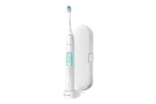 Sähköhammasharjat - Philips Sähköhammasharja Sonicare ProtectiveClean 5100 HX6857 - tooth brush - white/mint *DEMO* - HX6857/28