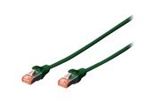 Verkkokaapelit - DIGITUS patch cable - 5 m - green RAL 6016 - 5m - DK-1644-050/G