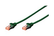 Verkkokaapelit - DIGITUS Professional patch cable - 1 m - green - Vihreä - 1m - DK-1644-010-G-10