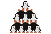 Puulelut - Goki Wooden Stacking Game Penguin - 58683