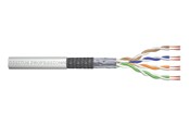 Verkkokaapelit - DIGITUS CAT 5e SF-UTP Cable - 305m - Harmaa - 305m - DK-1531-P-305-1