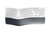 Näppäimistöt - Cherry KC 4500 ERGO - Näppäimistö - Saksa - Harmaa - JK-4500DE-0