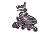 Luistelu - Hudora Inline Skates Mia Black/Purple size 37-40 - 28140