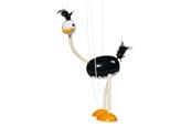 Nuket, pehmolelut ja oheistarvikkeet - Goki Wooden Marionette Ostrich - SO104