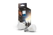 Smart Home - Älykoti - Philips Hue White Ambiance E14 Luster-lamppu (2 kpl) — 2 200–6 500 K, 400 lm, 5,1 W, P45, Zigbee & Bluetooth, himmennettävä, ohjaus sovelluksessa & puhekomennoilla - 929003573702