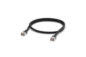 Verkkokaapelit - Ubiquiti UniFi Patch Cable Outdoor Black 1m - Musta - 1m - UACC-CABLE-PATCH-OUTDOOR-1M-BK