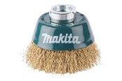 Kulmahiomakoneet - Makita Wire Cup Brush - for steel hardwood paint rust weld edges - D-39746