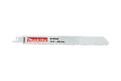 Puukkosahat - Makita Saber Saw Blade - for wood metal stainless steel wood with nails non-ferrous metal steel pipes steel cast iron profiles iron alloys solid material - 5 pieces - P-04933