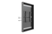 Seinäkiinnitys, AV-kiinnikkeet & AV-kalusteet - Multibrackets M Pro Series enclosure - for digital signage panel - medium - black - Max 30 kg - recommended for 55" - 7350105214547