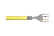 Verkkokaapelit - DIGITUS Professional bulk cable - 1000 m - yellow - Keltainen - 1000m - DK-1743-A-VH-10