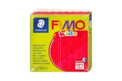 Harrastustarvikkeet - Staedtler Mod. clay FIMO kids red glitter - 8030-212