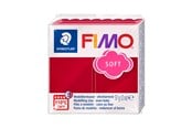 Harrastustarvikkeet - Staedtler Mod. clay FIMO soft cherry red - 8020-26