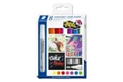 Kirjoitus- ja piirustustarvikkeet - Staedtler Chalk marker Lumocolor 2.4mm 8pcs - 344 C8