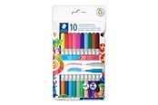 Kirjoitus- ja piirustustarvikkeet - Staedtler Fibre tip pen 2tips twin color 10pc - 3280 C10