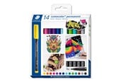 Kirjoitus- ja piirustustarvikkeet - Staedtler Universal pen Lumocolor M per 14pcs - 317 C14
