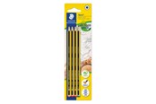 Kirjoitus- ja piirustustarvikkeet - Staedtler Pencil Noris B-HB-H x4 bc 100% PEFC - 120-S BK4D
