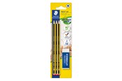 Kirjoitus- ja piirustustarvikkeet - Staedtler Pencil Noris + eraser bc  100% PEFC - 120 R BK3D
