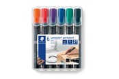 Kirjoitus- ja piirustustarvikkeet - Staedtler Marker Lumocolor permanent 6pcs.box - 350 WP6