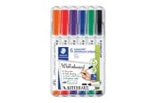 Kirjoitus- ja piirustustarvikkeet - Staedtler Marker Lumocolor white com 6pcs.box - 341 WP6