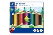 Kirjoitus- ja piirustustarvikkeet - Staedtler Col. pencil Noris c. 24pc 100% PEFC - 185 M24
