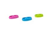 Kissat - Savic Picnic Twin Cat Feeding Bowl 23.5 x 13 cm 2 x 0.15L - H0237