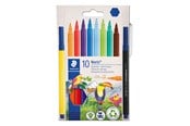 Kirjoitus- ja piirustustarvikkeet - Staedtler Fibre-tip pens Noris 10pcs wallet - 326 C10