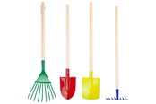 Roolileikit - Small Foot - Wooden Children's Garden Tools 4dlg. - 10838