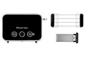 Leivänpaahdin - Russell Hobbs Leivänpaahdin Distinctions 2S 26430-56 - Black - 26430-56