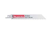 Puukkosahat - Makita saber saw blade - for metal aluminium stainless steel wood with nails steel pipes cast iron profiles mild steel alloys - 5 pieces - P-04880