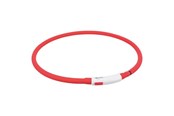 Koirat - Trixie USB Flash Light Ring XS–XL: 70 cm/ø 10 mm. Red - TX12643
