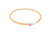 Koirat - Trixie USB Flash Light Ring XS–XL: 70 cm/ø 10 mm. Orange - TX12646