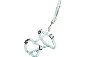 Koirat - Trixie Junior Puppy H-Harness with Lead M-L: 27-45cm/10mm 2m. mint - TX15355