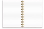 Vihkot, Lomakkeet & Muistikirjat - Burde Notebook A5 Flower - 92747100