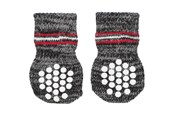 Koirat - Trixie Dog Socks grey XXS-XS (2 pcs.) non-slip - TX19500