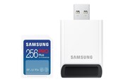 Muistikortti - Samsung PRO Plus SD + USB Card Reader - 180MB/s - 256GB - MB-SD256SB/WW