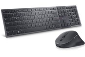 Näppäimistöt - Dell Premier Collaboration Keyboard and Mouse Nordic - Näppäimistö ja Hiirisetti - Pohjoismainen - Harmaa - KM900-GR-NOR