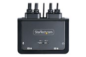 KVM-kytkimet - StarTech.com 2-Port USB-C Cable KVM Switch 4K 60Hz DisplayPort Output Compact KVM with 4ft/1.2m USB Type-C/Audio Integrated Cables Bus Powered - C2-D46-UC2-CBL-KVM